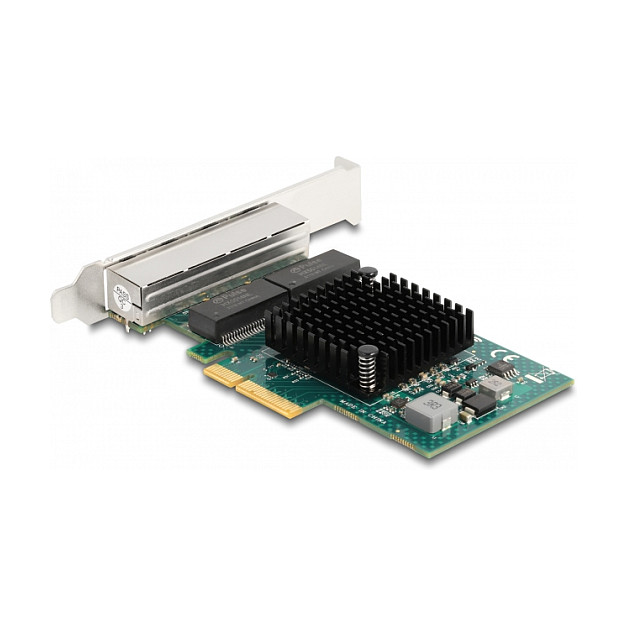 PCI Express x4 Netzwerkkarte Gigabit LAN 4 x RJ45 BCM