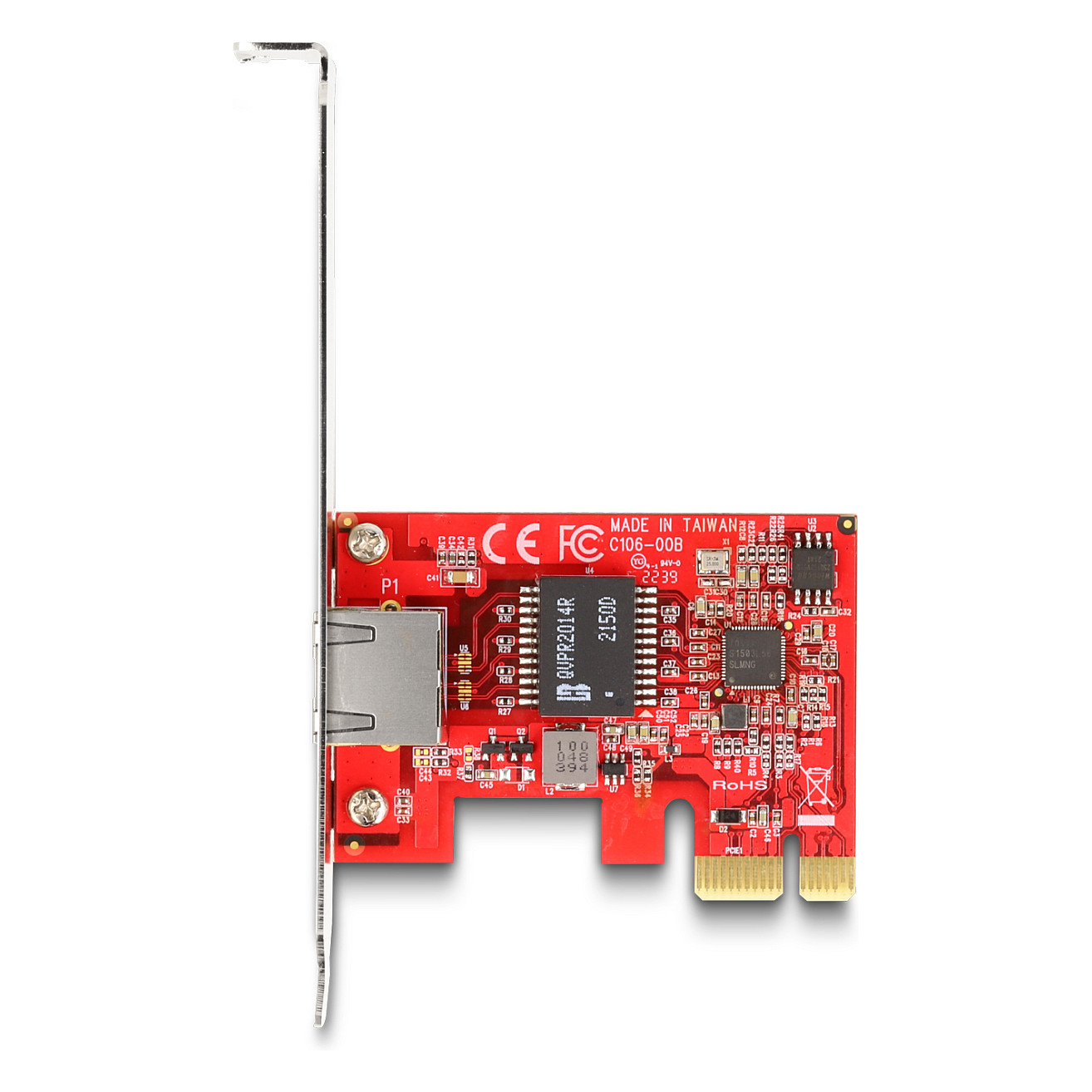 PCI Express x1 Netzwerkkarte 2,5 Gigabit LAN 1 x RJ45 i225