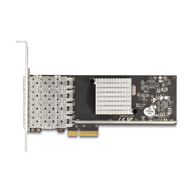 PCI Express x4 Netzwerkkarte Gigabit LAN 4 x SFP i350