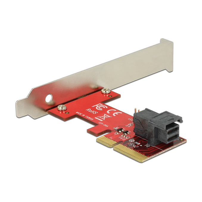 PCI Express x4 Karte > 1 x intern SFF-8643 NVMe - Low Profile Formfaktor