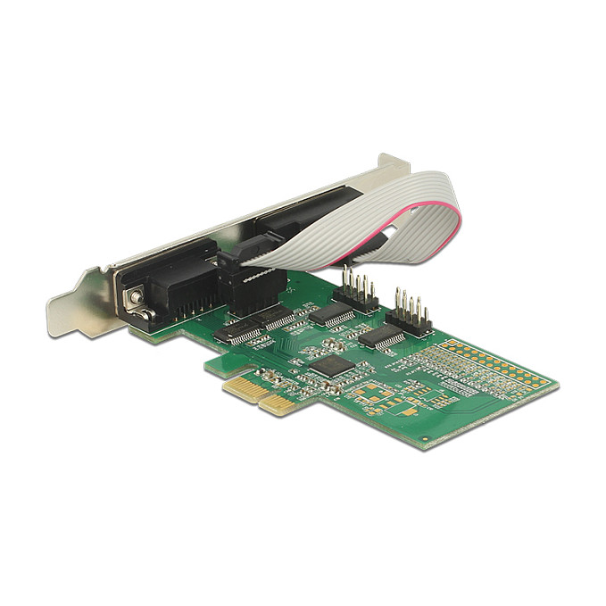 PCI Express x1 Karte zu 4 x Seriell RS-232