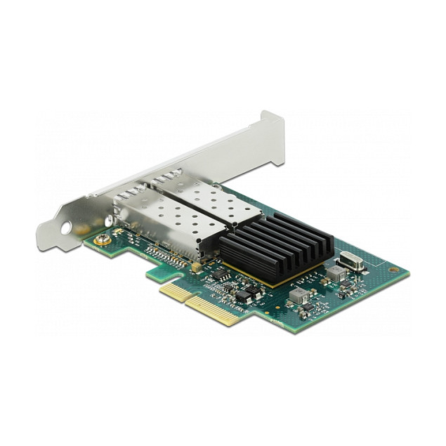 PCI Express x4 Netzwerkkarte Gigabit LAN 2 x SFP i82576