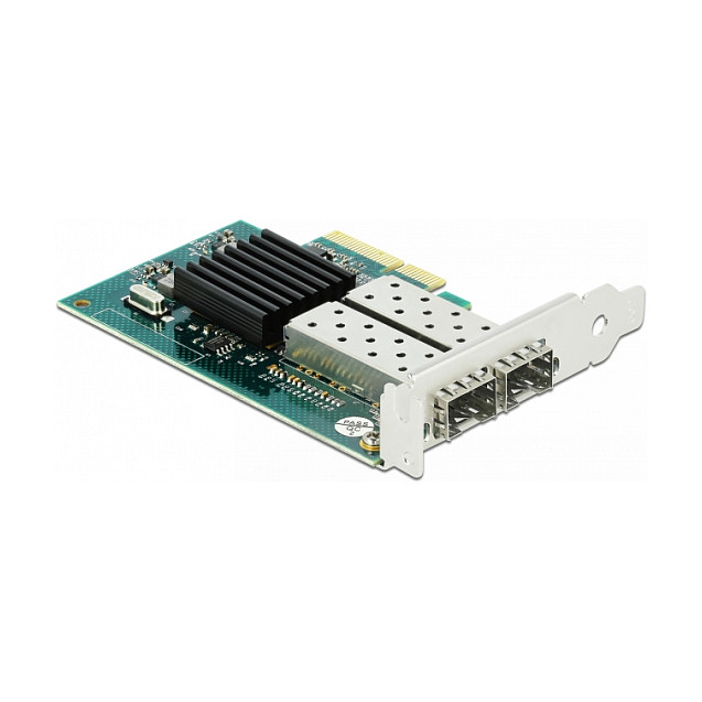 PCI Express x4 Netzwerkkarte Gigabit LAN 2 x SFP i82576