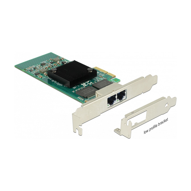 PCI Express x4 Netzwerkkarte Gigabit LAN 2 x RJ45 i350