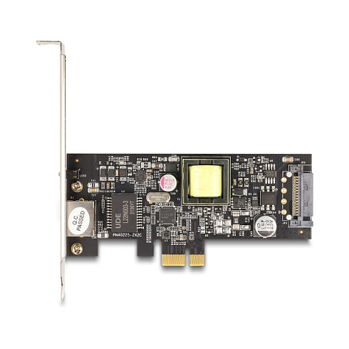PCI Express x1 Netzwerkkarte 2,5 Gigabit LAN 1 x RJ45 mit PoE+ i225