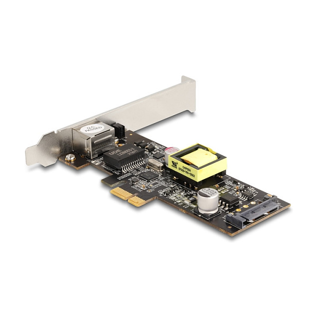 PCI Express x1 Netzwerkkarte 2,5 Gigabit LAN 1 x RJ45 mit PoE+ i225