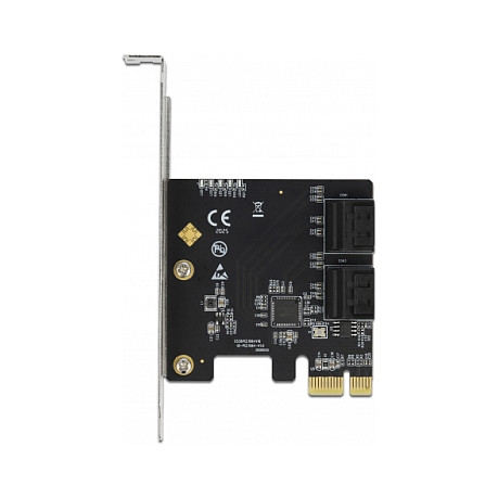 4 Port SATA PCI Express x1 Karte - Low Profile Formfaktor