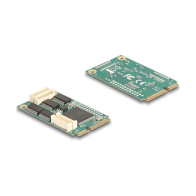 Mini PCIe I/O full size 4 x Seriell RS-232