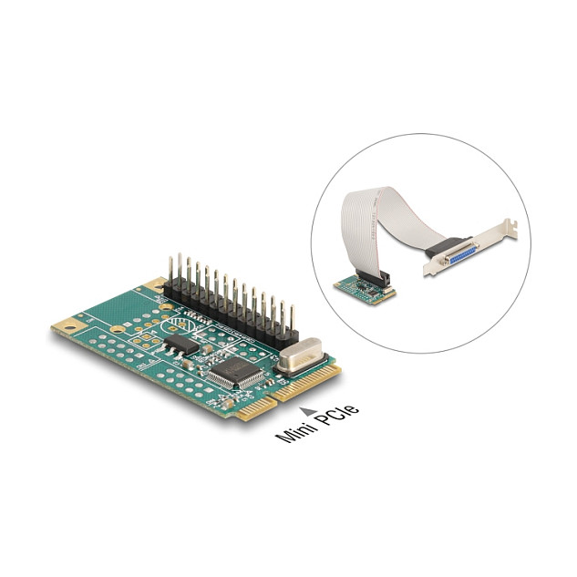 Mini PCIe I/O PCIe full size 1 x Parallel