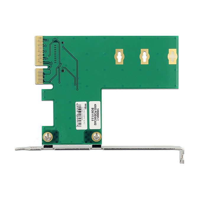 PCI Express x4 Karte > 1 x intern NVMe M.2 Key M - Querformat
