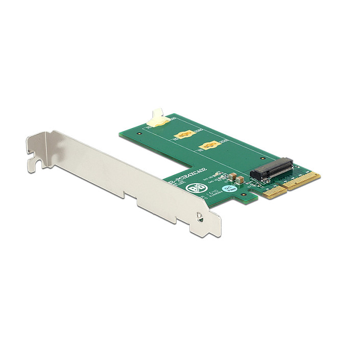 PCI Express x4 Karte > 1 x intern NVMe M.2 Key M - Querformat
