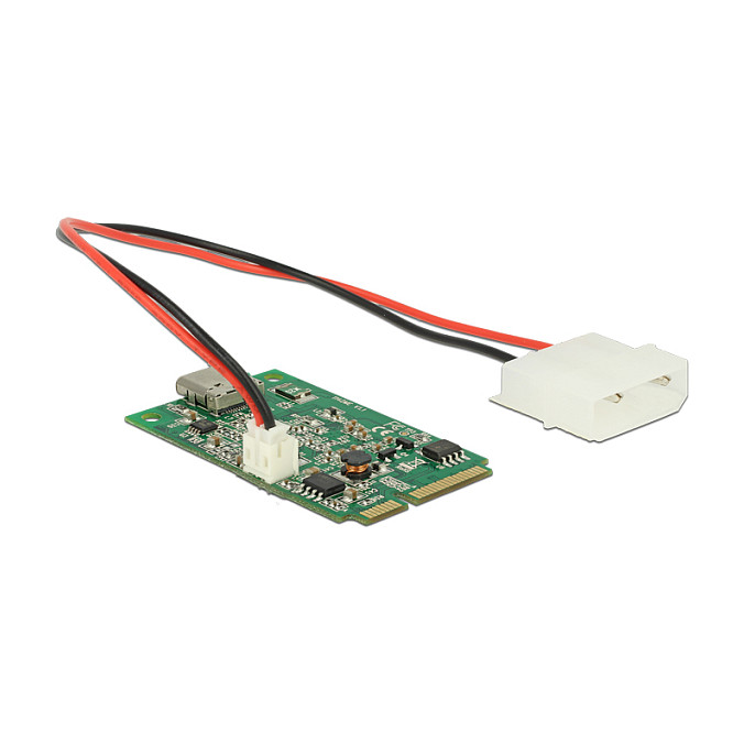 Mini PCIe I/O PCIe full size 1 x USB Type-C™ 3.1 Gen 2 Buchse