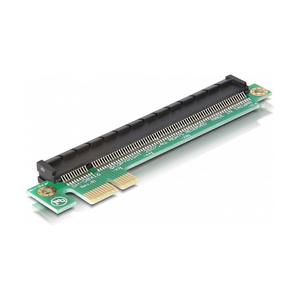 PCIe Extension Riser Karte x1 > x16