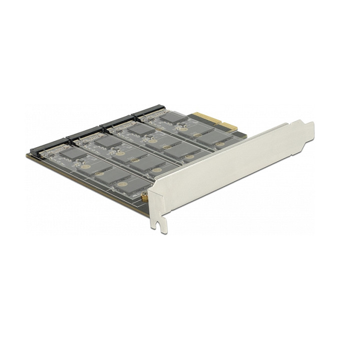 PCI Express x4 Karte > 4 x intern M.2 Key B mit RAID