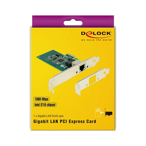 PCI Express x1 Netzwerkkarte Gigabit LAN 1 x RJ45 i210