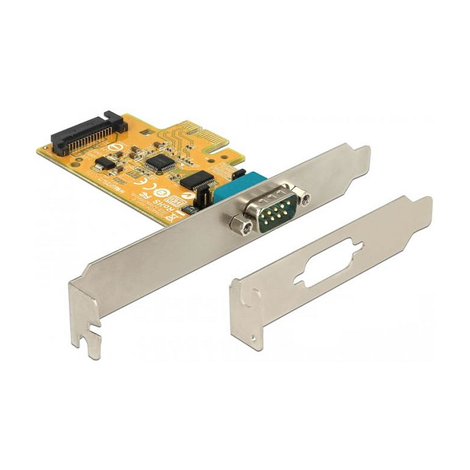 PCI Express x1 Karte zu 1 x Seriell mit Spannungsversorgung ESD Schutz