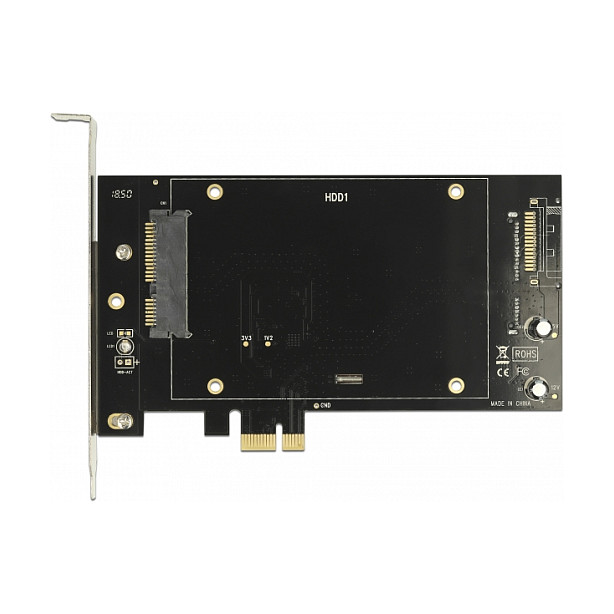 PCI Express x1 Karte für 2 x SATA HDD / SSD