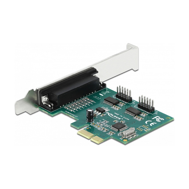 PCI Express x1 Karte zu 2 x Seriell RS-232 + 1 x Parallel IEEE1284
