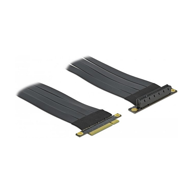 Riser Karte PCI Express x8 zu x8 mit flexiblem Kabel 30 cm