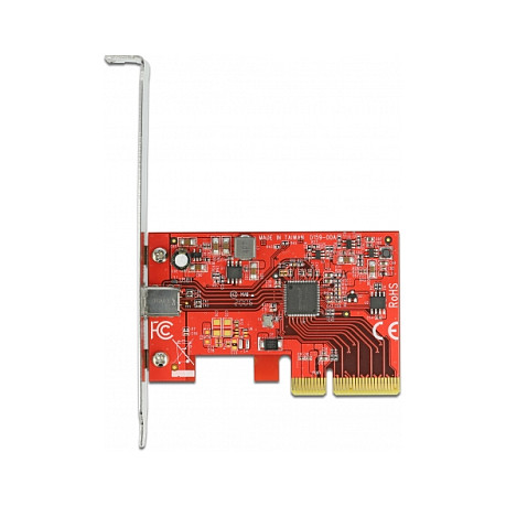 PCI Express x4 Karte zu 1 x extern USB 20 Gbps USB Type-C™ Buchse - 3 A