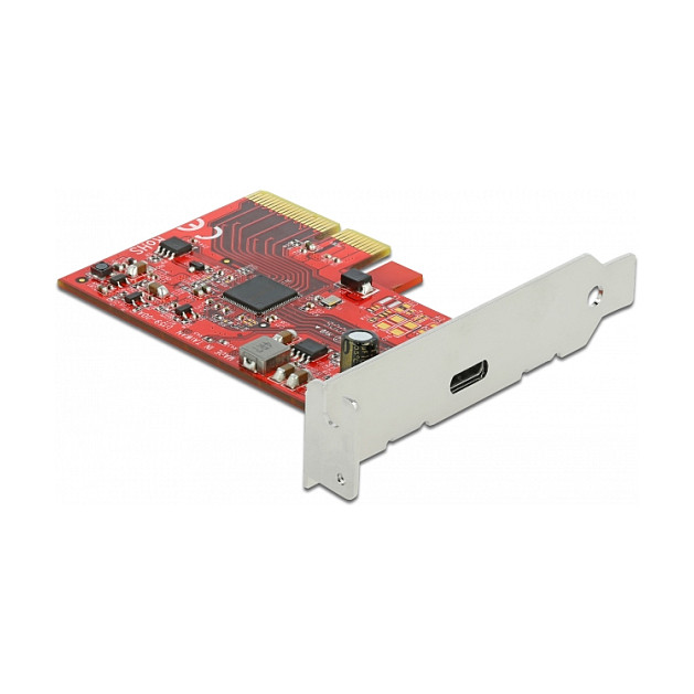 PCI Express x4 Karte zu 1 x extern USB 20 Gbps USB Type-C™ Buchse - 3 A