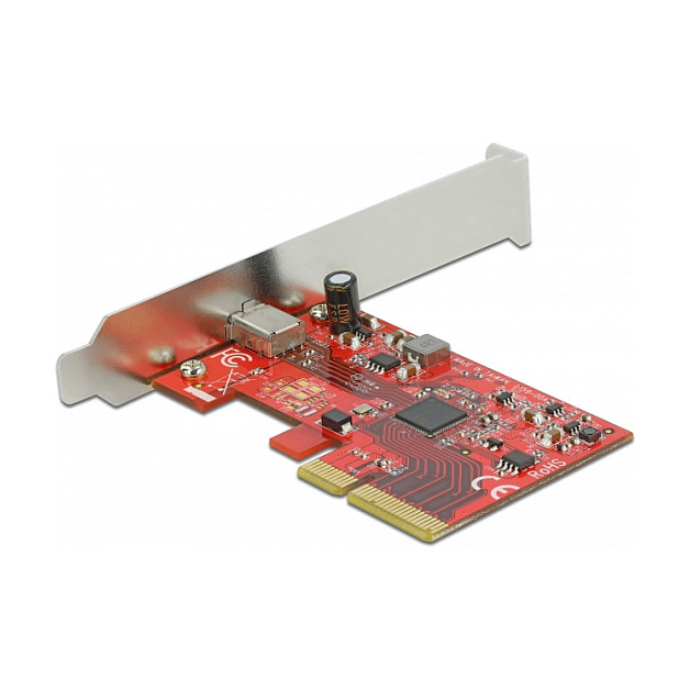 PCI Express x4 Karte zu 1 x extern USB 20 Gbps USB Type-C™ Buchse - 3 A