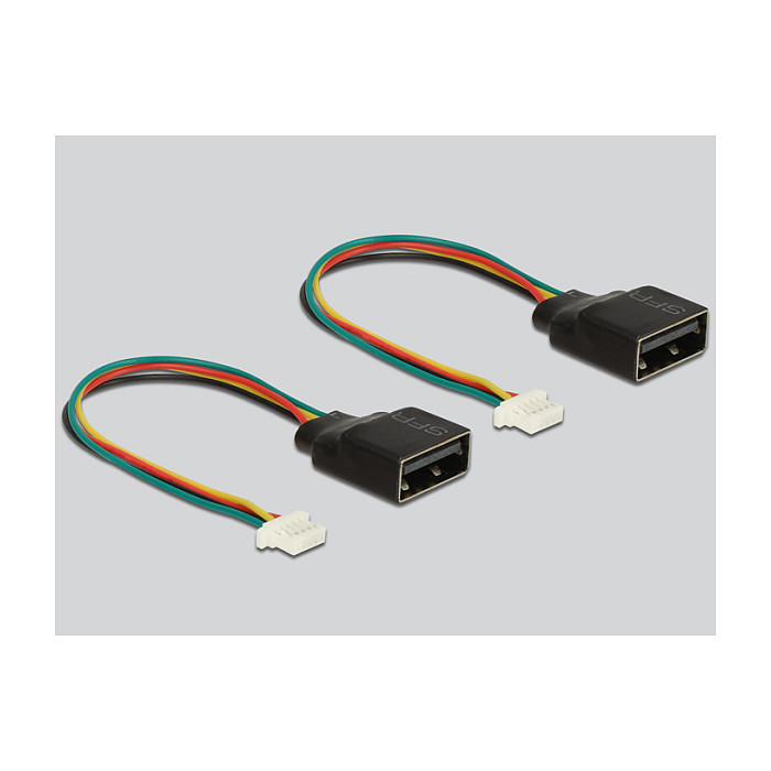 Mini PCIe I/O full size 2 x USB 2.0 Typ-A Buchse