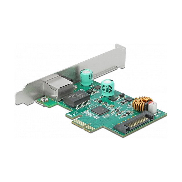 PCI Express x1 Netzwerkkarte 2,5 Gigabit LAN 1 x RJ45 mit PoE+ RTL8125