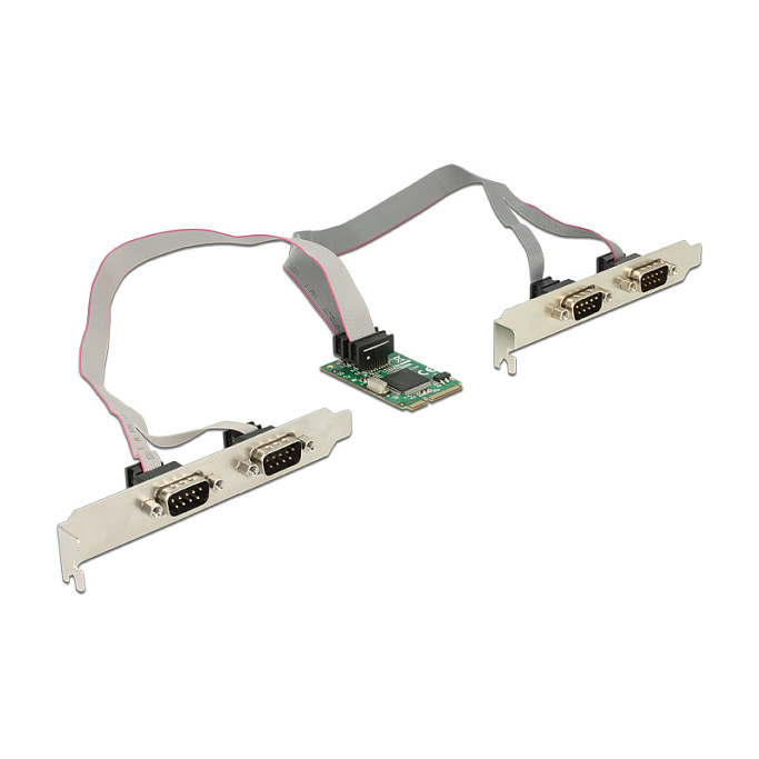 Mini PCIe Karte > 4 x Seriell RS-232