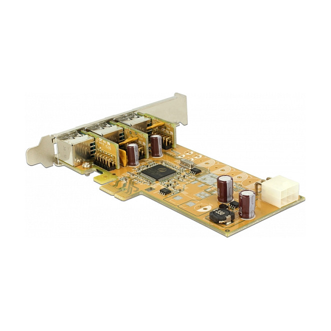 PoweredUSB PCI Express x1 Karte > 3 x 12 V