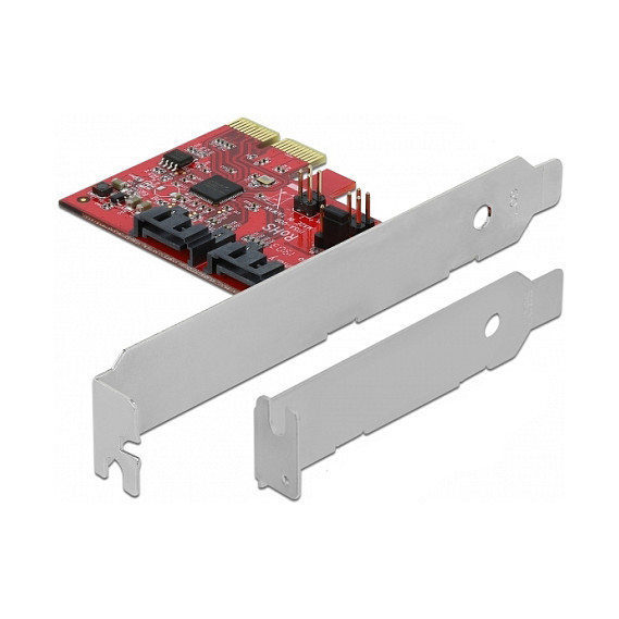 2 Port SATA PCI Express x2 Karte mit RAID 1 - Spiegelung bestehender Daten