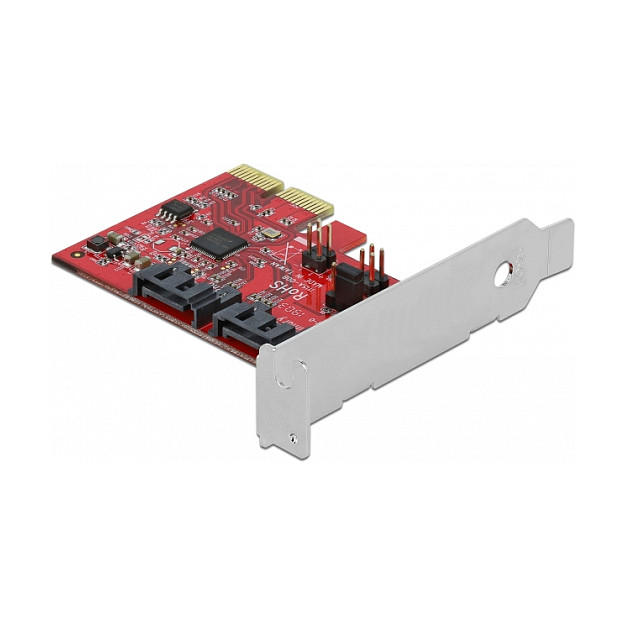 2 Port SATA PCI Express x2 Karte mit RAID 1 - Spiegelung bestehender Daten