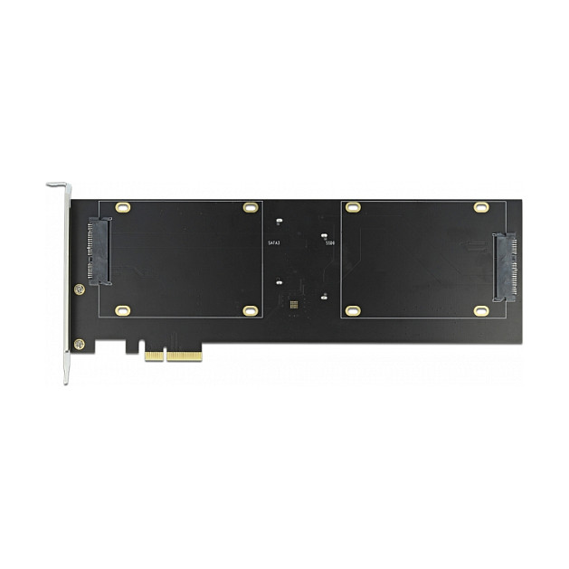 PCI Express x2 Karte für 4 x SATA HDD / SSD RAID