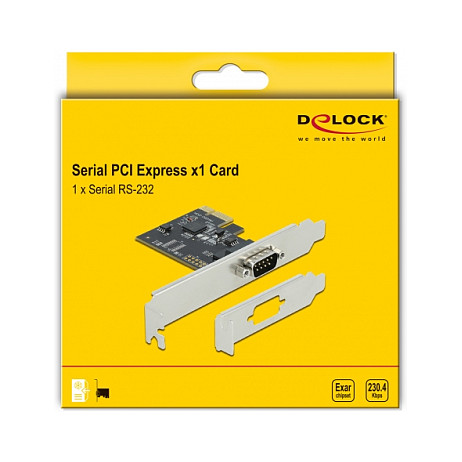 PCI Express x1 Karte zu 1 x Seriell RS-232