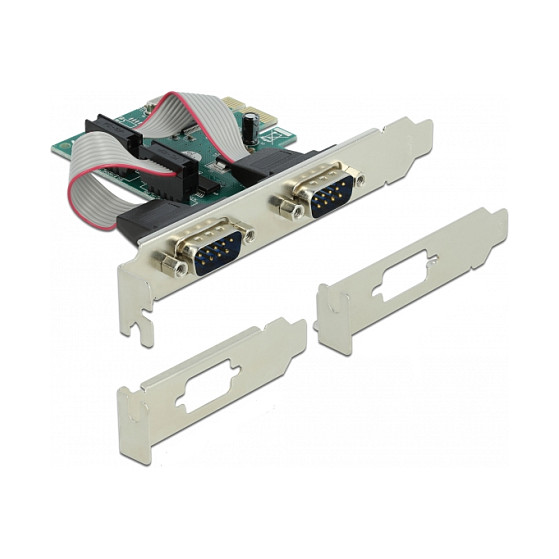 PCI Express x1 Karte zu 2 x Seriell RS-232