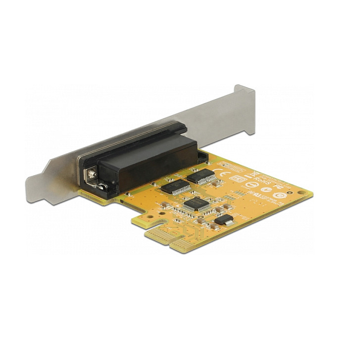 PCI Express x1 Karte zu 2 x Seriell RS-232 High Speed 921K ESD Überspannungsschutz