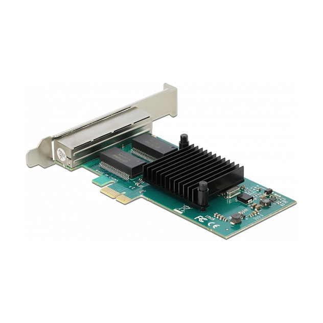 PCI Express x1 Netzwerkkarte Gigabit LAN 4 x RJ45 i350