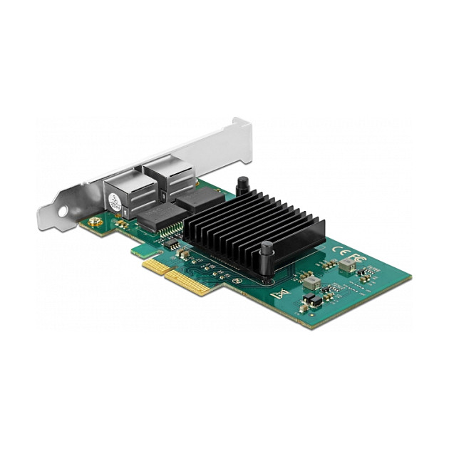 PCI Express x4 Netzwerkkarte Gigabit LAN 2 x RJ45 i82576