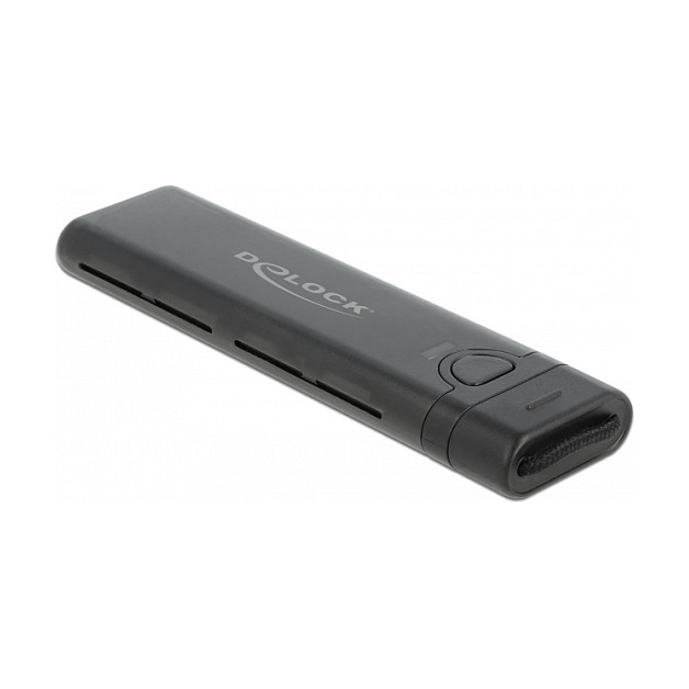 Externes USB Type-C™ Combo Gehäuse für M.2 NVMe PCIe oder SATA SSD - werkzeugfrei