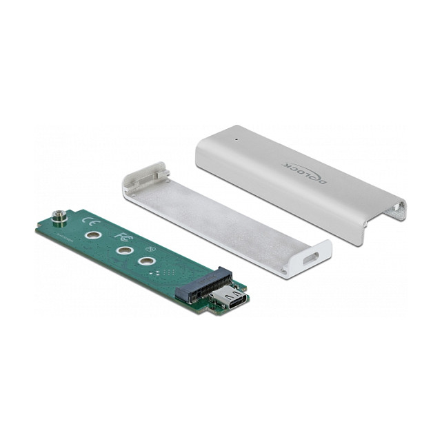 Externes Gehäuse für M.2 NVMe PCIe SSD mit SuperSpeed USB 10 Gbps (USB 3.2 Gen 2) USB Type-C™ Buchse