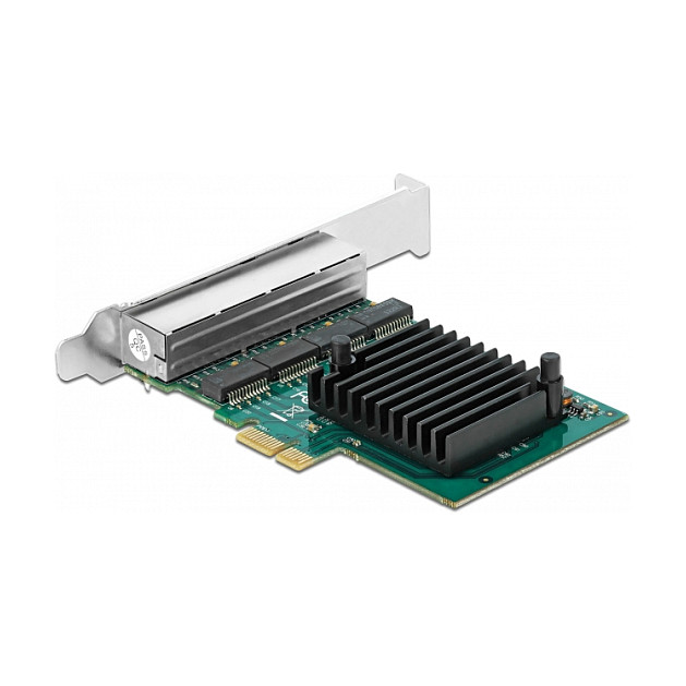 PCI Express x1 Netzwerkkarte Gigabit LAN 4 x RJ45 RTL8111