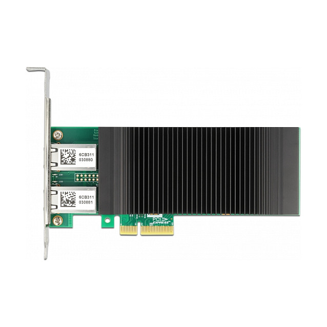 PCI Express x4 Netzwerkkarte Gigabit LAN 2 x RJ45 mit PoE+ i350