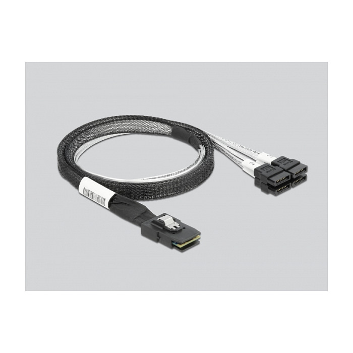 PCI Express x4 Karte zu 4 x SATA 6 Gb/s RAID und HyperDuo - Low Profile Formfaktor