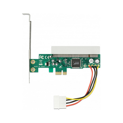 Riser Karte PCI Express x1 zu 1 x PCI 32 Bit 5 V Slot Asmedia