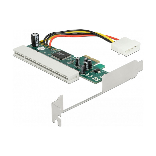 Riser Karte PCI Express x1 zu 1 x PCI 32 Bit 5 V Slot Asmedia