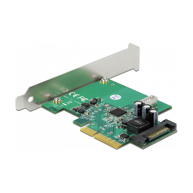 PCI Express x4 Karte zu 1 x intern USB 3.2 Gen 2 Key B 20 Pin Buchse