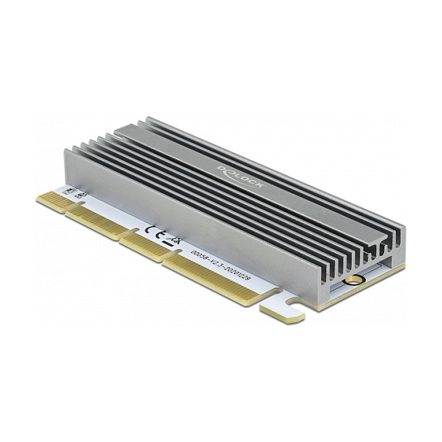 PCI Express x16 (x4 / x8) Karte zu 1 x NVMe M.2 Key M mit LED Beleuchtung