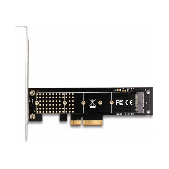 PCI Express x4 Karte zu 1 x intern NVMe M.2 Key M 110 mm - Low Profile Formfaktor