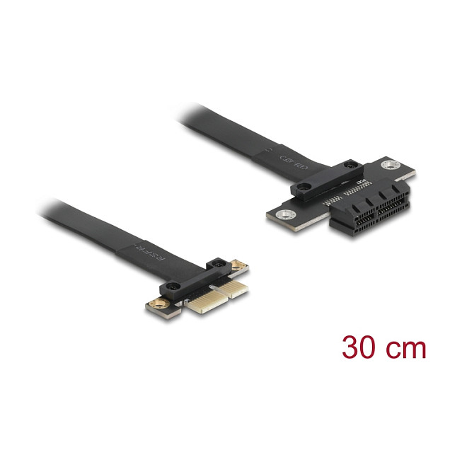 PCI Express x1 Stecker zu x1 Slot Verlängerung 30 cm Riser Karte