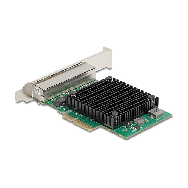 PCI Express x4 Netzwerkkarte 2,5 Gigabit LAN 4 x RJ45 RTL8125